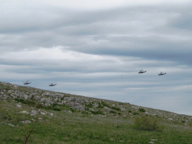 Военные Вертолеты в Крыму
