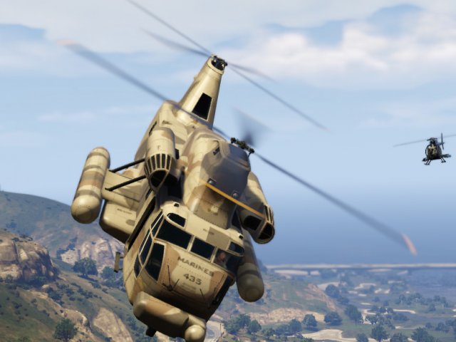 Взять Военный Вертолет Гта 5