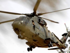 Мерлин в роли транспортного вертолета (RAF)