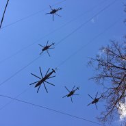 Военные Вертолеты Над Москвой Сегодня