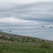 Военные Вертолеты в Крыму