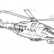 Военный Вертолет Ракетами